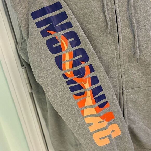 Insomniac LA Streetwear. Full Zip Gray Hoodie. Size XL. NWT - Picture 7 of 10